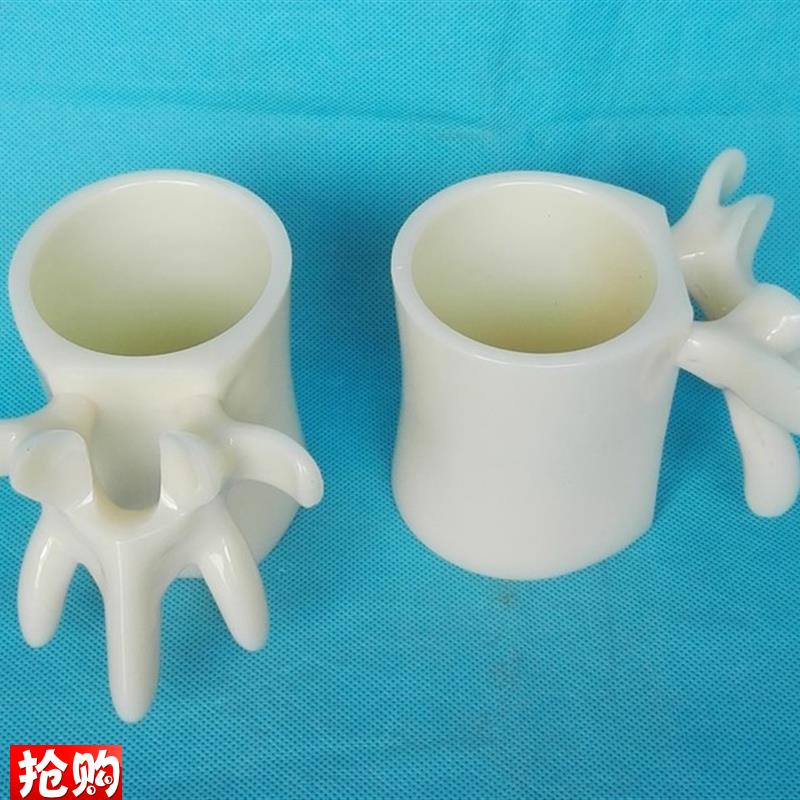 人体脊柱脊椎模型笔筒Q笔架礼品玩具