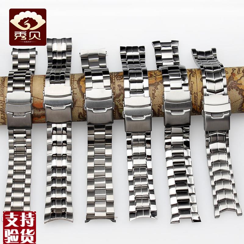 原装适配钢带适配EF-501506524534550527D544男手表带20/22mm