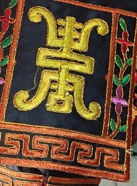 民间道士刺绣道冠帽子佛法帽太极阴阳帽日月五佛帽八卦帽道帽