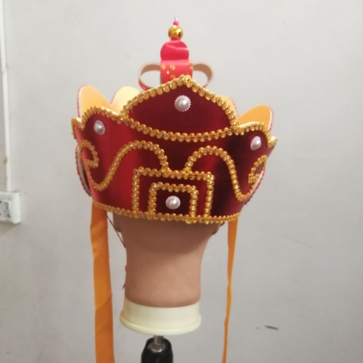 特价佛帽僧帽五佛帽西游记唐僧帽子服装配饰戏剧头饰帽子法帽演出
