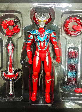 泰迦SHF三重斯特利姆形态超可动欧布重光贝利亚ACT模型玩具曼