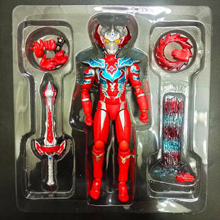 泰迦SHF三重斯特利姆形态超可动欧布重光贝利亚ACT模型玩具曼