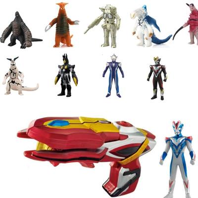 维克特利火炬银河火花召唤器怪兽闪光玩偶雷德王儿童软胶怪兽玩曼