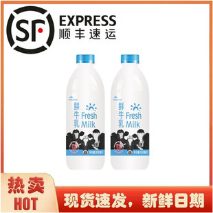 生产日期：12 天润新疆鲜牛乳低温鲜牛奶儿童营养早餐奶950ml