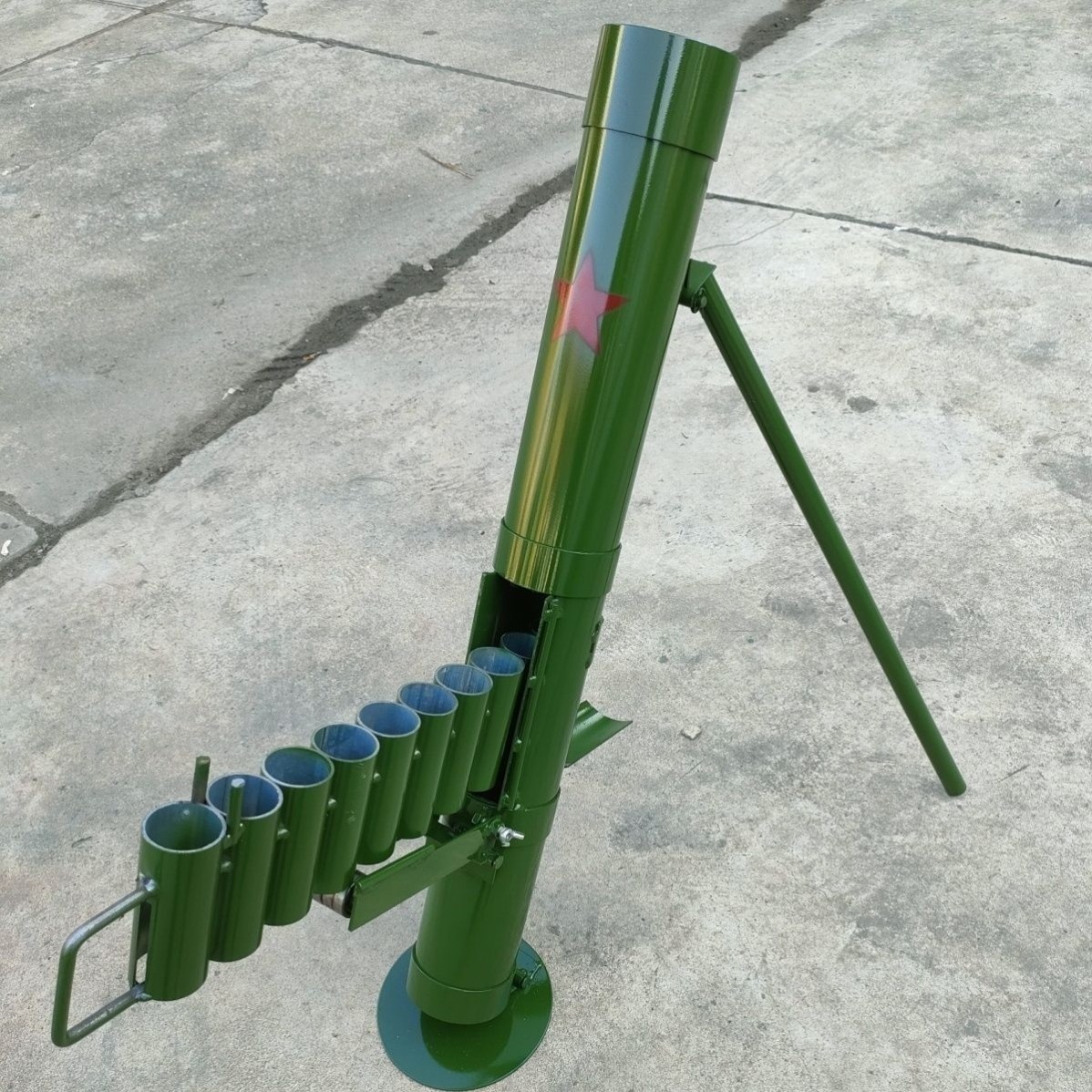 过年放二踢脚神器两响连发发射器二脚踢架子结婚喜庆二踢角支架