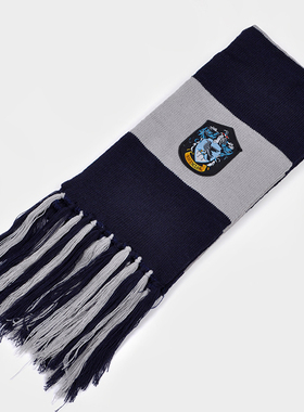 哈利波特联名围巾环球影城围巾儿童学院正版拉文克劳鹰院cosplay