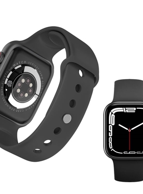 适用华强北S7智能手表表带HW57pro精织尼龙硅胶DT200pro贴44表带