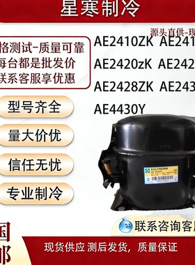 原装泰康 AE2410ZK AE2420ZK 2416 2425 2428 2432ZK红酒柜压缩机