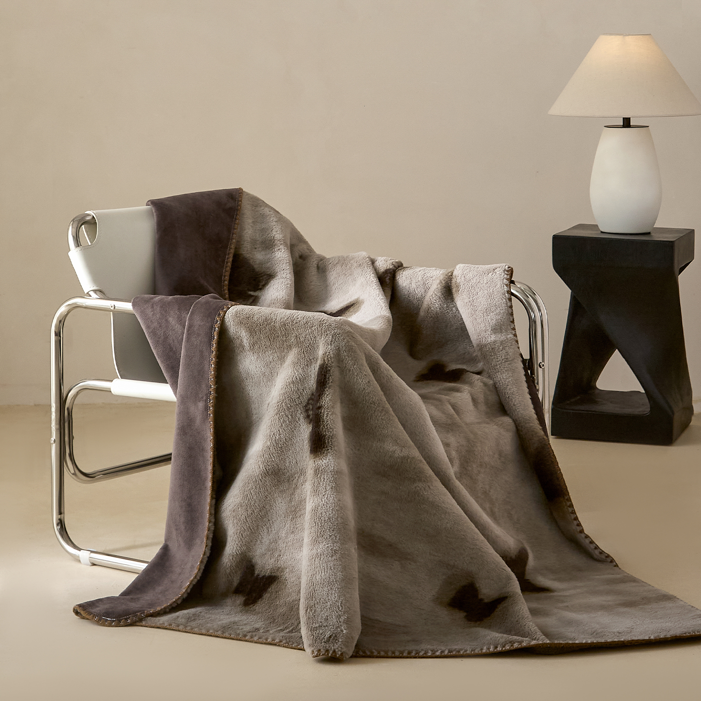 A类兔毛绒毛毯秋冬四季盖毯