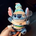 Blue Badminton Stuffed Stitch