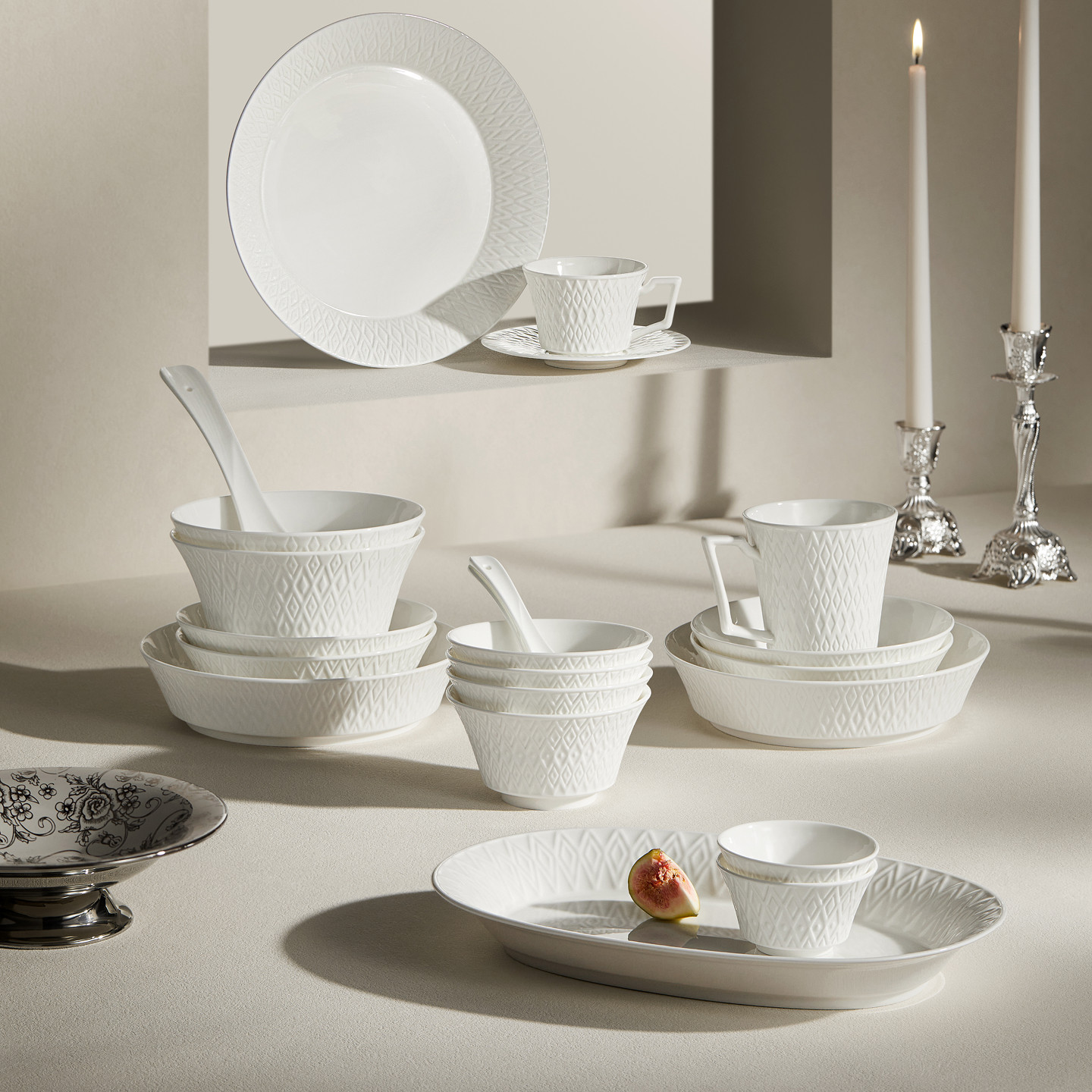 玛戈隆特骨瓷餐具套装乔迁新居礼