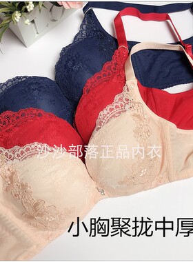 奥丽侬专柜正品小胸聚拢文胸金妆小胸中厚AB杯聚拢上托OGW2189