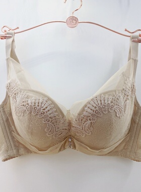 奥丽侬内衣软钢圈中厚聚拢小胸AB杯金妆OGW2210收副乳调整型文胸