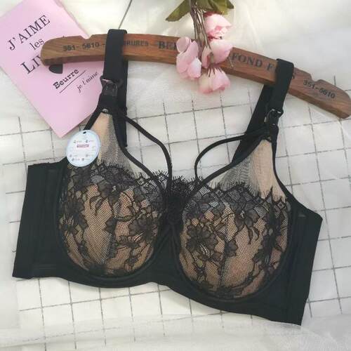 防下垂软刚圈莫代尔性感蕾丝哺乳