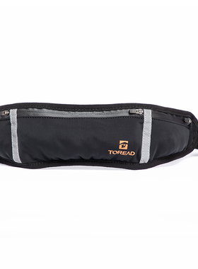 探路者男女同款春夏新品户外跑步弹力腰包轻便挎包TEBBCL80906