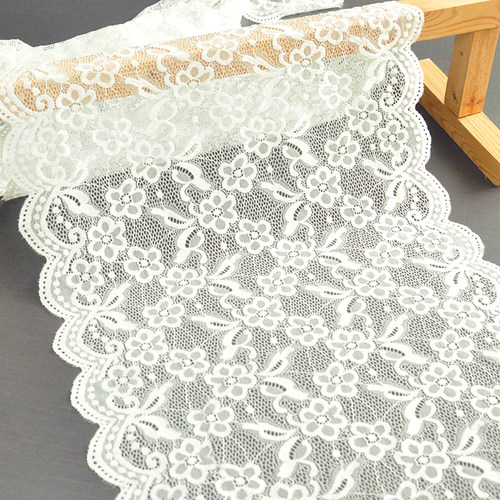 宽蕾丝弹力花边内衣抹胸裙边装饰