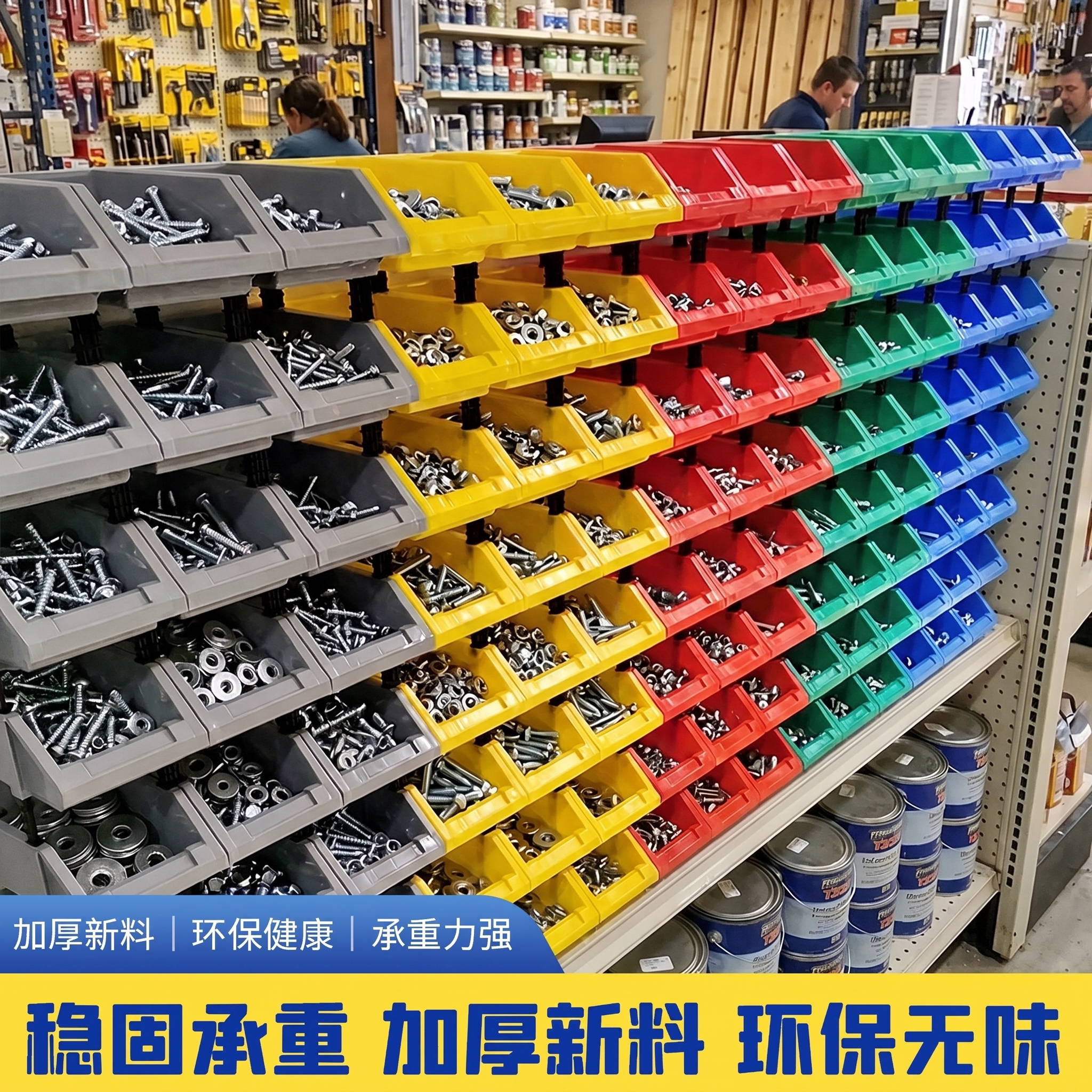 五金工具斜口零件收纳盒子图片
