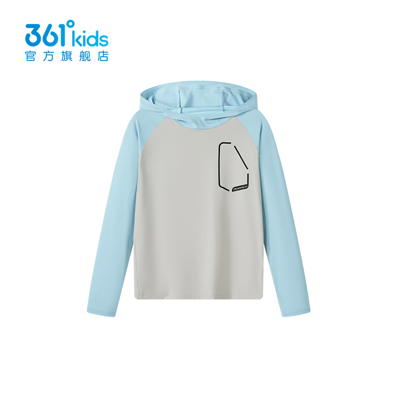 361°童装男童连帽长袖针织衫