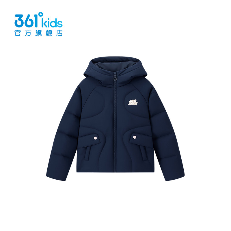 361°童装女童保暖羽绒服