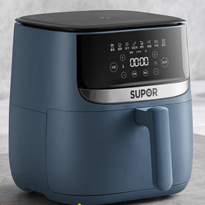 苏泊尔空气炸锅6L电炸锅低脂煎炸全显影数码屏NTC控温KD60D835