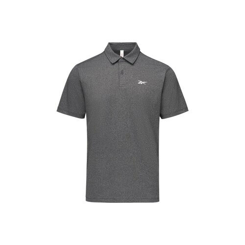 Reebok锐步男款针织短袖Polo衫