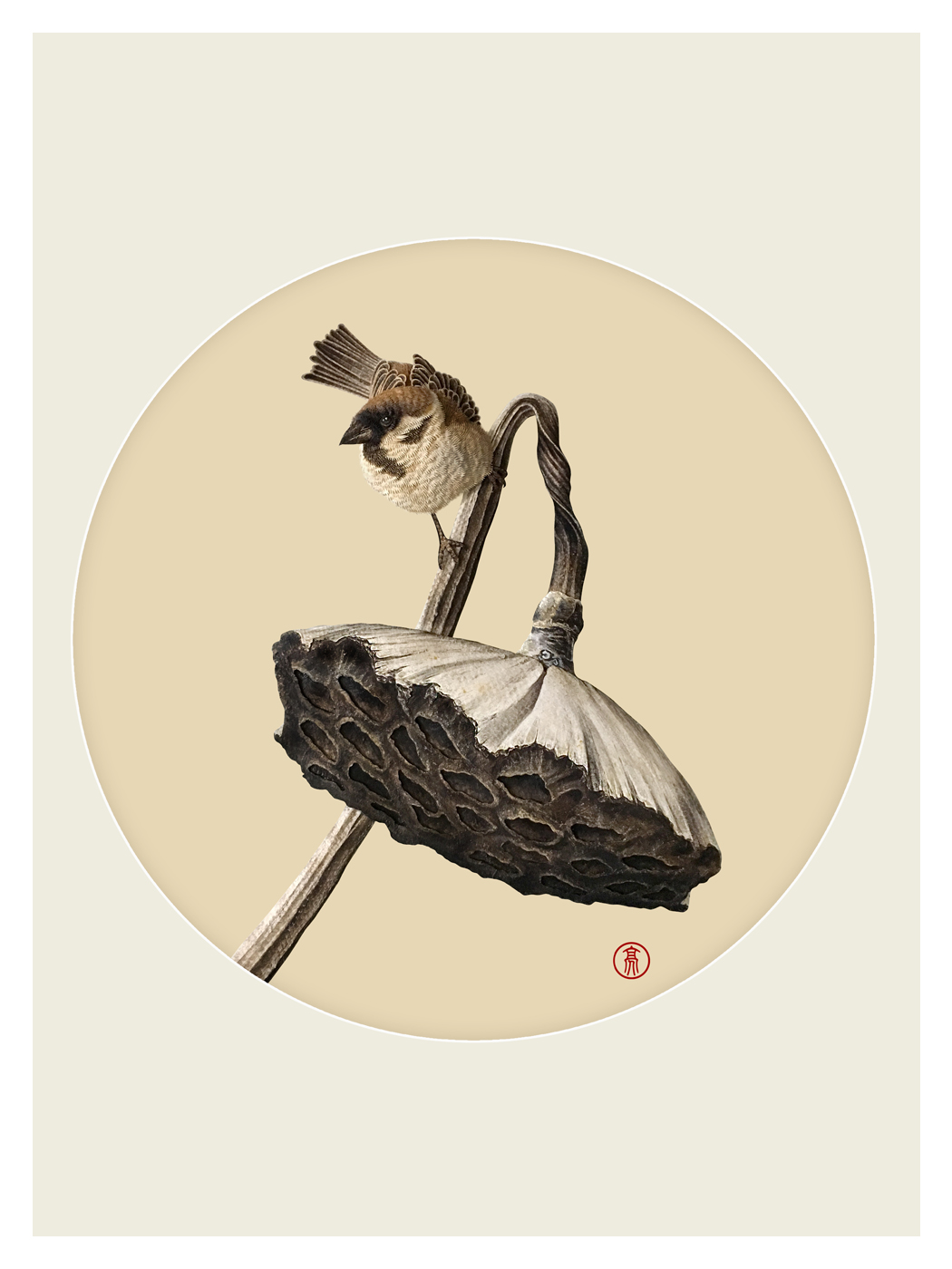 赫哲族鱼皮画解永亮作品非遗秋韵