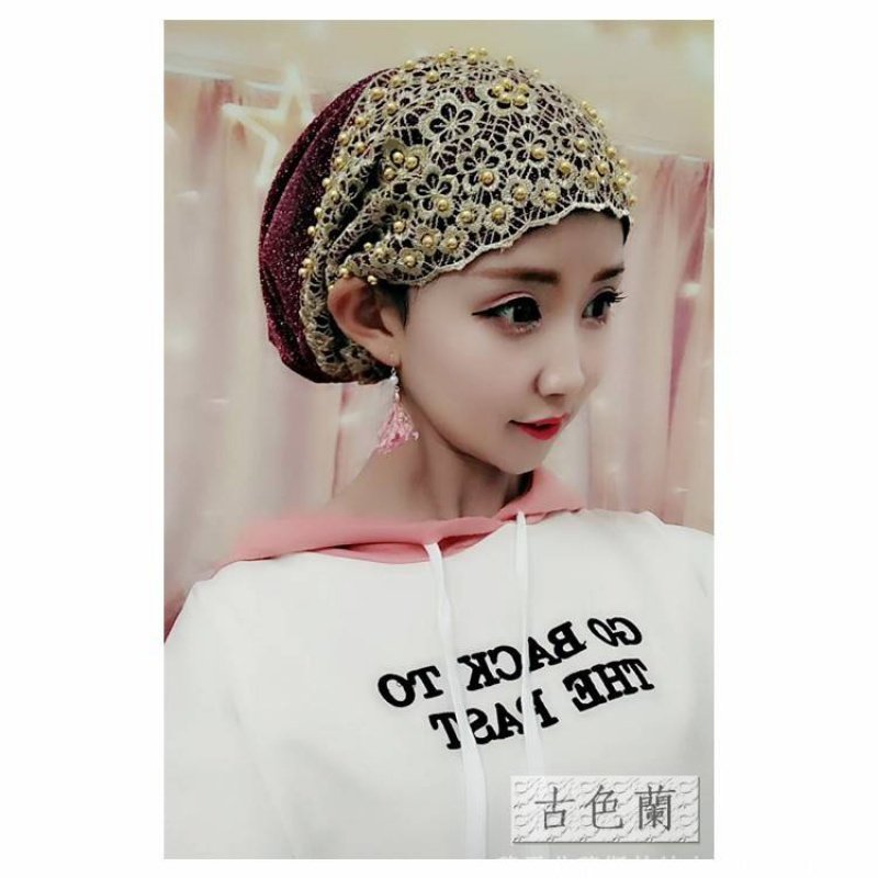 新款头套纱巾 时尚巾帽宁夏回族女帽穆斯林纱巾方便套头盖头时装|ruв категории Аксессуары, шляпа - от Buy2taobao.com для оказания профессиональной услуги покупки агента Taobao