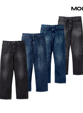 现货 NEIGHBORHOOD DENIM DP WIDE BASIC PANTS水洗牛仔裤 25SS