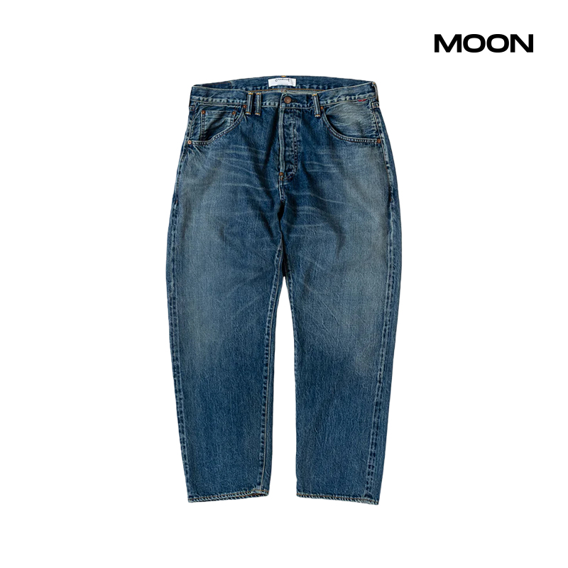 ANACHRONORM5年做旧牛仔裤