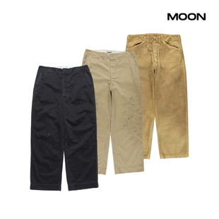 裤 BOWWOW USMC HBT WORK BLACK 现货 26SS TROUSERS 做旧工装