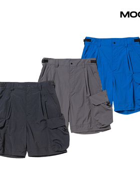 现货 Meanswhile Nylon Luggage Cargo Shorts 口袋工装短裤 25SS