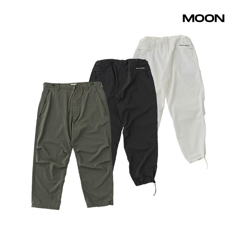 SEDAN宽松抽绳尼龙休闲裤尼龙