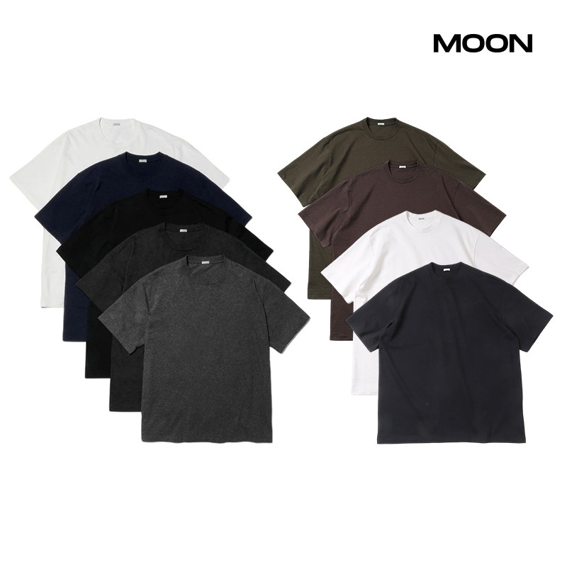 现货 A.PRESSE LIGHT HEAVY WEIGHT T-SHIRT 纯色短袖T恤 26SS - 实物图