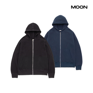 现货 NANAMICA Zip-Up Thermal Hoodie 直拉华夫格帽衫 26SS