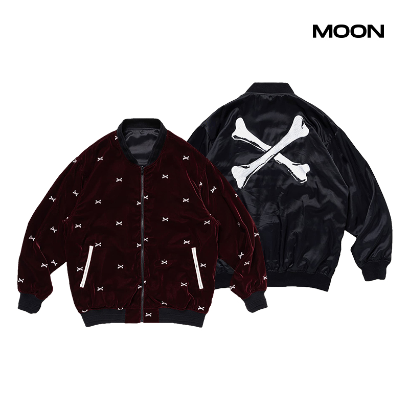 WTAPS棒球领宽松骨头夹克