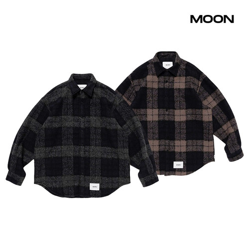 WTAPSTXT02羊毛格子衬衫