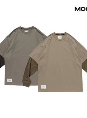 现货 WTAPS SLDR 01 / LS / COTTON 假两件拼接长袖T恤 25FW