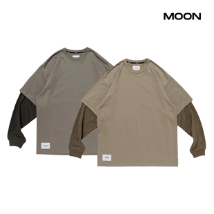 COTTON 现货 T恤 SLDR 假两件拼接长袖 25FW WTAPS