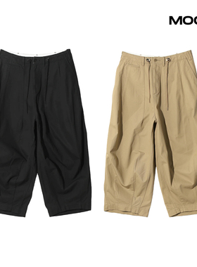 现货 Needles H.D. Pant - Military 宽松廓形休闲长裤 25FW