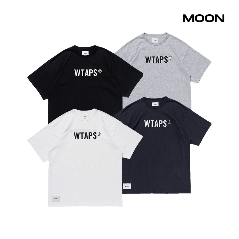 WTAPS男女logo印花短袖T恤24SS
