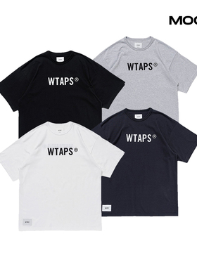 现货WTAPS SIGN / SS / COTTON. TSSC LOGO印花短袖T恤24SS