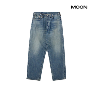 WASHED NO.22 WIDE DENIM 25FW 现货 宽松锥形牛仔裤 A.PRESSE