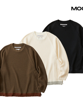 现货White Mountaineering OVER SIZED RAGLAN白山混纺卫衣 24SS