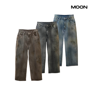 宽松做旧牛仔裤 现货 AGING01 25FW ANCELLM