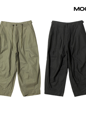 现货 Needles H.D. Pant 廓形休闲宽松工装长裤 25FW