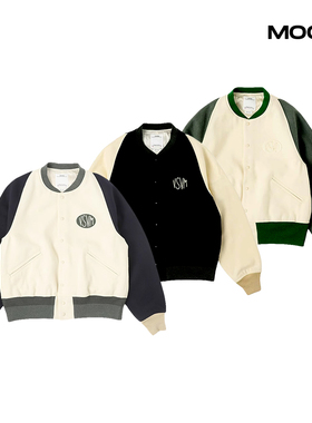 现货 Visvim VARSITY JKT VSVM羊毛拼接字母棒球夹克外套 24SS