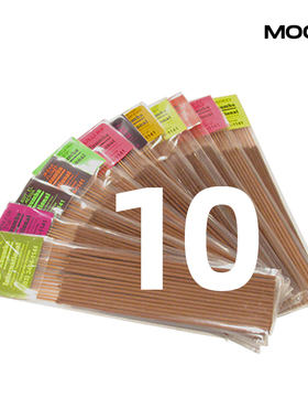 MOON北京现货KUUMBA INCENSE Regular日本制天然竹芯线香室内香薰