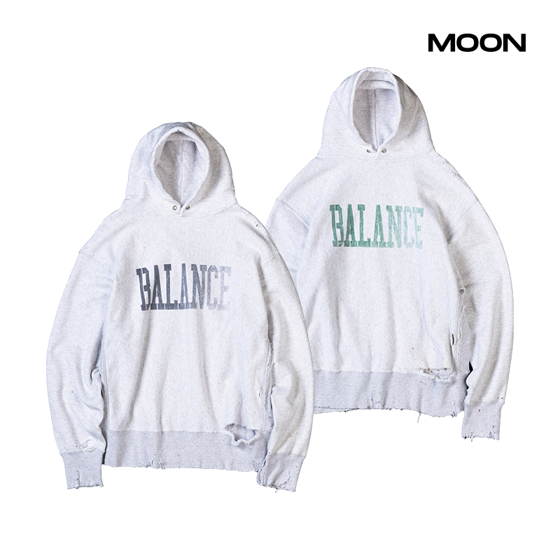 ANACHRONORM破坏水洗做旧帽衫