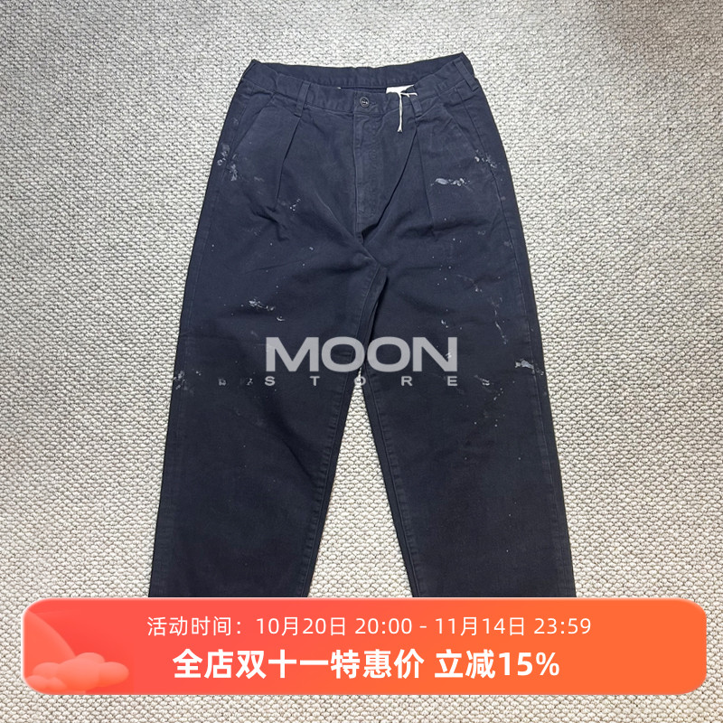 ANCELLMPAINT漆点破坏工装裤