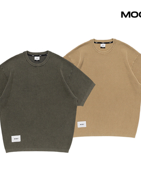 现货 WTAPS GHILL / SWEATER / CTPL 华夫格短袖T恤 26SS